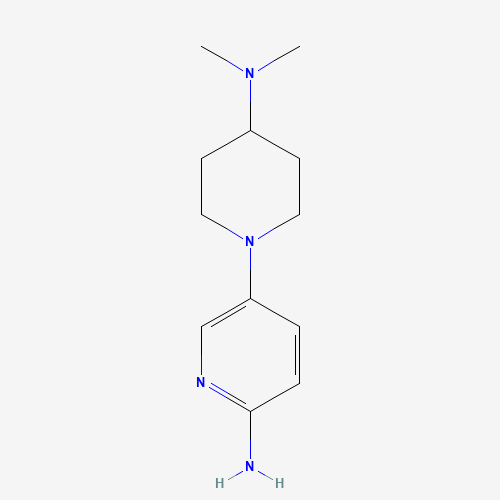 5-[4-(dimethylamino)piperidin-1-yl]pyridin-2-amine (CAS: 1002317-13-6) - Related Chemical Product