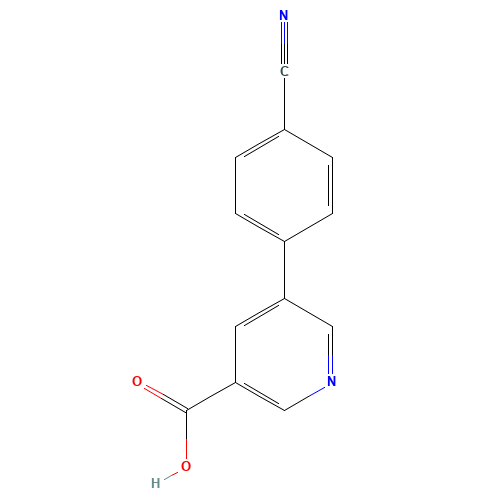 5-(4-cyanophenyl)pyridine-3-carboxylic acid (CAS: 845885-80-5) - Related Chemical Product