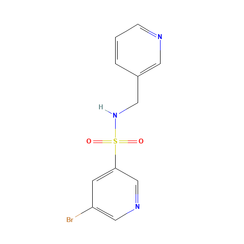 5-bromo-N-(pyridin-3-ylmethyl)pyridine-3-sulfonamide (CAS: 1086065-06-6) - Related Chemical Product