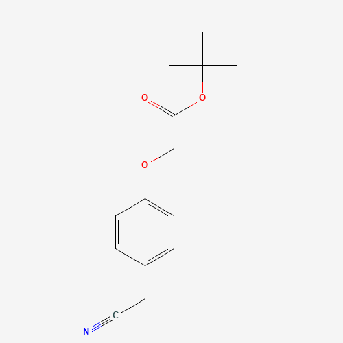 tert-butyl 2-[4-(cyanomethyl)phenoxy]acetate (CAS: 124499-21-4) - Related Chemical Product