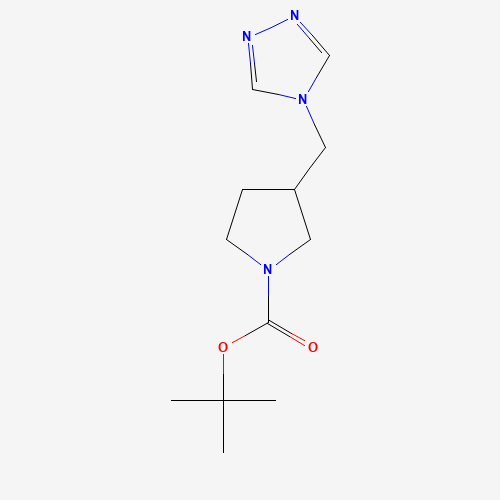 tert-butyl 3-(1,2,4-triazol-4-ylmethyl)pyrrolidine-1-carboxylate (CAS: 1225218-68-7) - Related Chemical Product