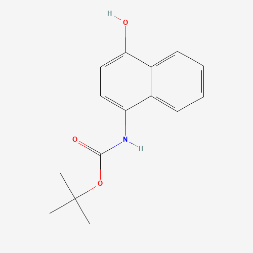 tert-butyl N-(4-hydroxynaphthalen-1-yl)carbamate (CAS: 285984-22-7) - Related Chemical Product