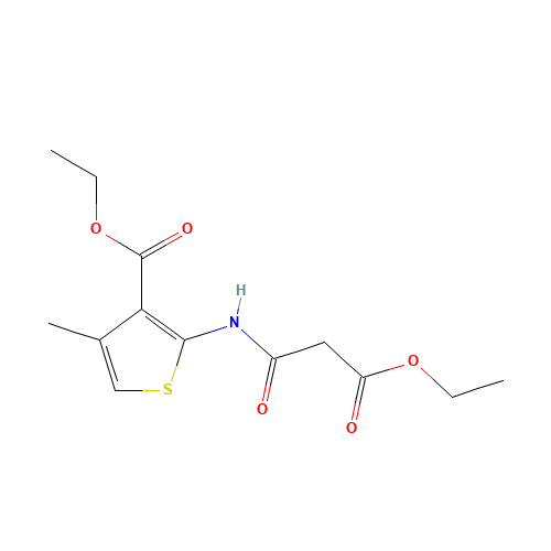 ethyl 2-[(3-ethoxy-3-oxopropanoyl)amino]-4-methylthiophene-3-carboxylate (CAS: 676120-07-3) - Related Chemical Product