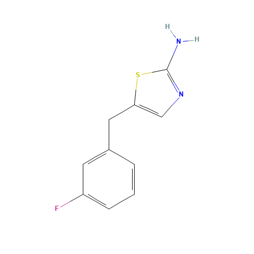 5-[(3-fluorophenyl)methyl]-1,3-thiazol-2-amine (CAS: 884497-40-9) - Related Chemical Product