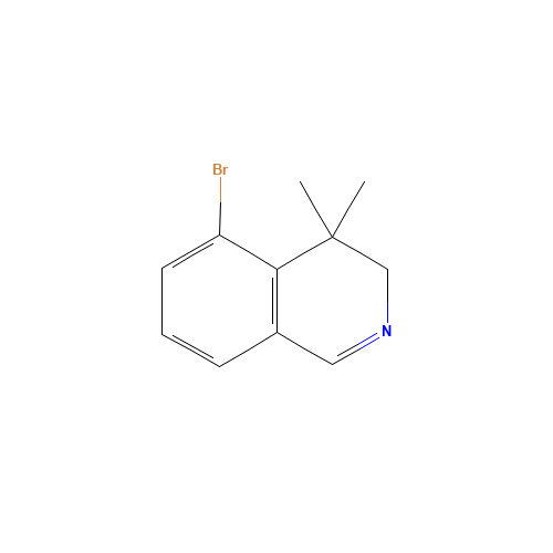 5-bromo-4,4-dimethyl-3H-isoquinoline (CAS: 1430563-80-6) - Related Chemical Product