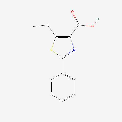 5-ethyl-2-phenyl-1,3-thiazole-4-carboxylic acid (CAS: 113366-61-3) - Related Chemical Product