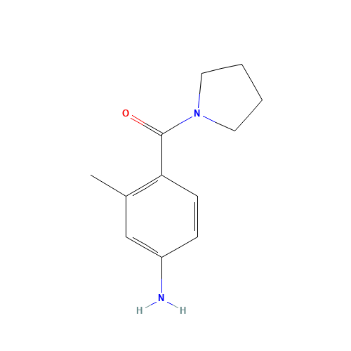 (4-amino-2-methylphenyl)-pyrrolidin-1-ylmethanone (CAS: 325125-06-2) - Related Chemical Product