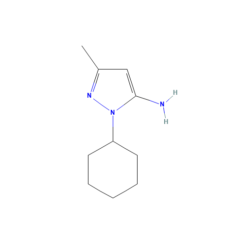 2-cyclohexyl-5-methylpyrazol-3-amine (CAS: 56547-82-1) - Related Chemical Product