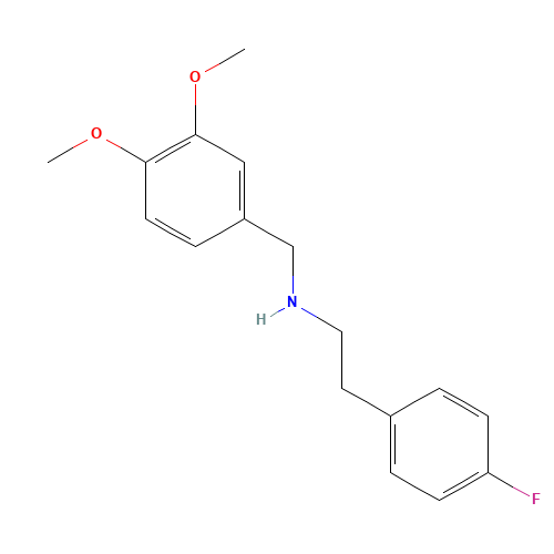 N-[(3,4-dimethoxyphenyl)methyl]-2-(4-fluorophenyl)ethanamine (CAS: 355381-83-8) - Related Chemical Product