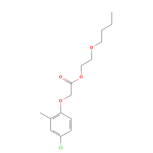 2-butoxyethyl 2-(4-chloro-2-methylphenoxy)acetate (CAS: 19480-43-4) - Related Chemical Product
