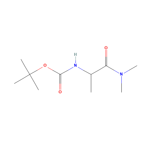 tert-butyl N-[1-(dimethylamino)-1-oxopropan-2-yl]carbamate (CAS: 1161720-79-1) - Related Chemical Product