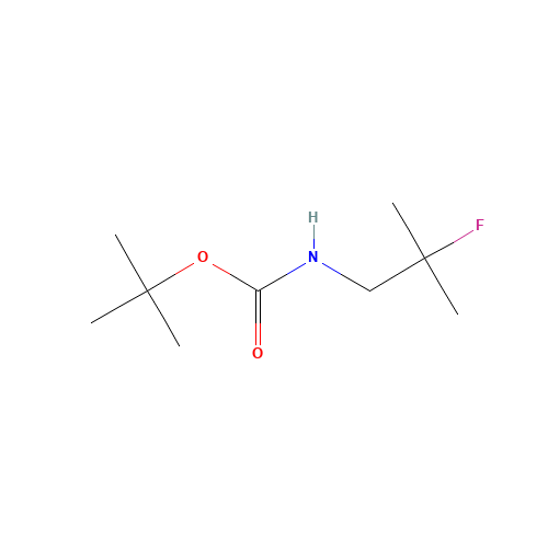 tert-butyl N-(2-fluoro-2-methylpropyl)carbamate (CAS: 879001-62-4) - Related Chemical Product