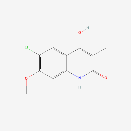 6-chloro-4-hydroxy-7-methoxy-3-methyl-1H-quinolin-2-one (CAS: 1259440-17-9) - Related Chemical Product