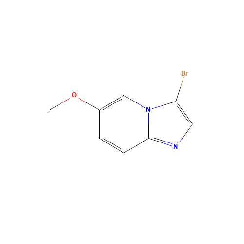 3-bromo-6-methoxyimidazo[1,2-a]pyridine (CAS: 1044733-59-6) - Related Chemical Product