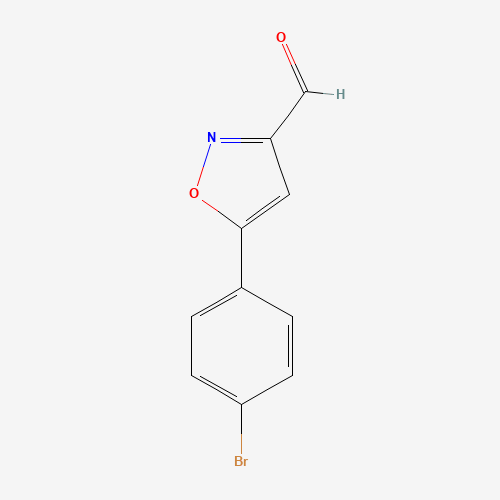5-(4-bromophenyl)-1,2-oxazole-3-carbaldehyde (CAS: 640292-04-2) - Related Chemical Product