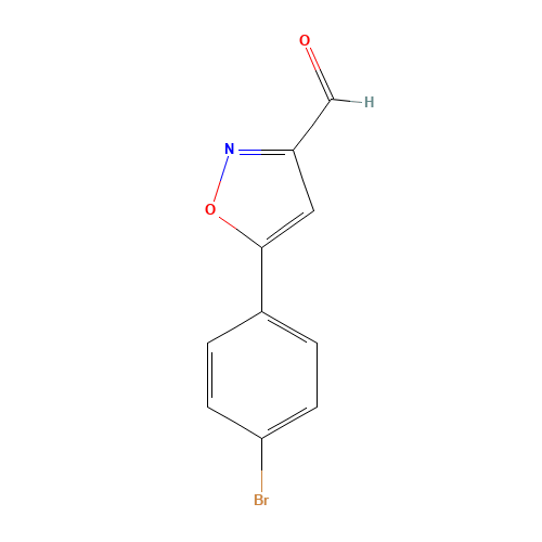 5-(4-bromophenyl)-1,2-oxazole-3-carbaldehyde (CAS: 640292-04-2) - Related Chemical Product