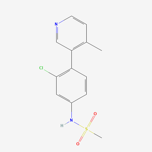 N-[3-chloro-4-(4-methylpyridin-3-yl)phenyl]methanesulfonamide (CAS: 1357093-70-9) - Related Chemical Product