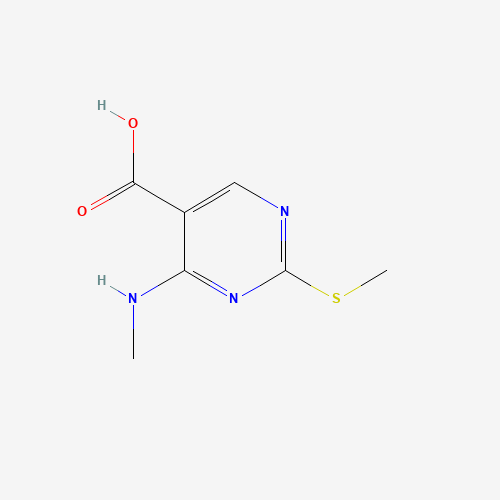 4-(methylamino)-2-methylsulfanylpyrimidine-5-carboxylic acid (CAS: 863028-98-2) - Related Chemical Product