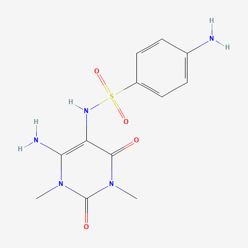4-amino-N-(4-amino-1,3-dimethyl-2,6-dioxopyrimidin-5-yl)benzenesulfonamide (CAS: 53385-40-3) - Related Chemical Product