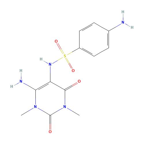 4-amino-N-(4-amino-1,3-dimethyl-2,6-dioxopyrimidin-5-yl)benzenesulfonamide (CAS: 53385-40-3) - Related Chemical Product
