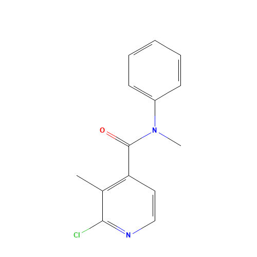 2-chloro-N,3-dimethyl-N-phenylpyridine-4-carboxamide (CAS: 133928-64-0) - Related Chemical Product