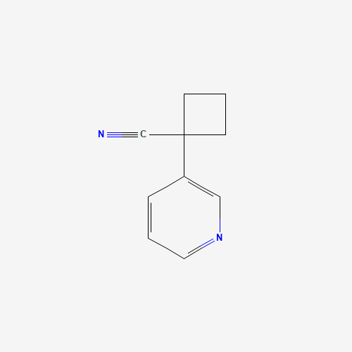 1-pyridin-3-ylcyclobutane-1-carbonitrile (CAS: 485828-50-0) - Related Chemical Product