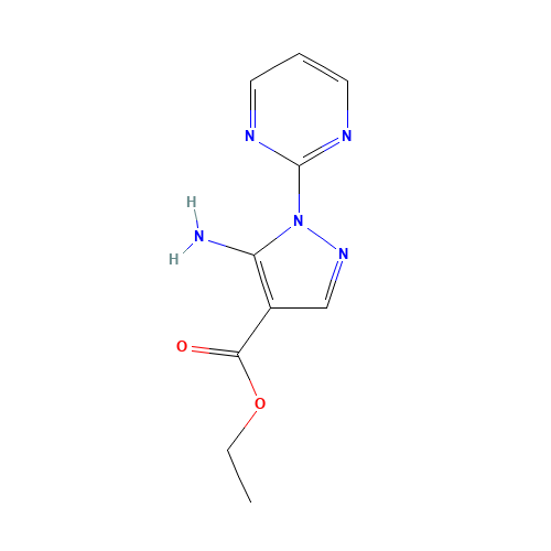 ethyl 5-amino-1-pyrimidin-2-ylpyrazole-4-carboxylate (CAS: 91129-95-2) - Related Chemical Product