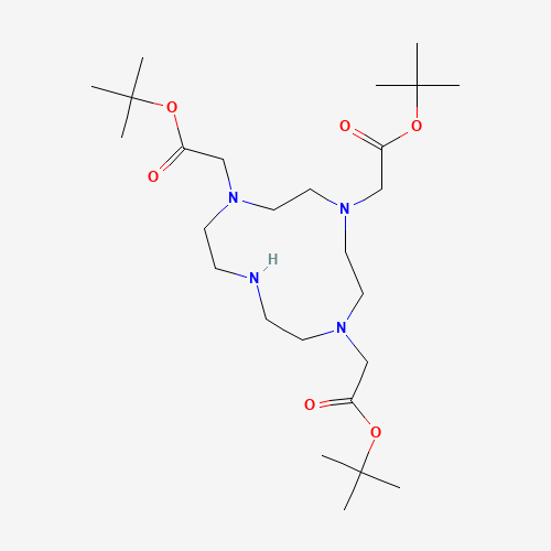 tert-butyl 2-[4,7-bis[2-[(2-methylpropan-2-yl)oxy]-2-oxoethyl]-1,4,7,10-tetrazacyclododec-1-yl]acetate (CAS: 122555-91-3) - Related Chemical Product
