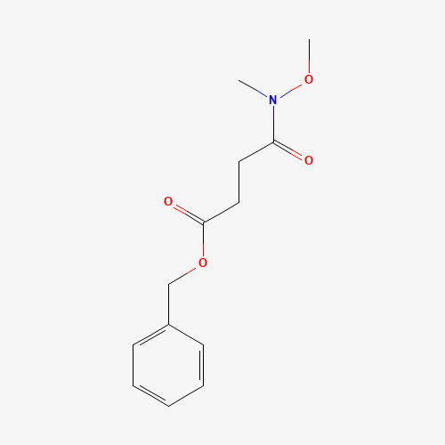 benzyl 4-[methoxy(methyl)amino]-4-oxobutanoate (CAS: 1260760-22-2) - Related Chemical Product