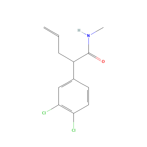 2-(3,4-dichlorophenyl)-N-methylpent-4-enamide (CAS: 206997-68-4) - Related Chemical Product