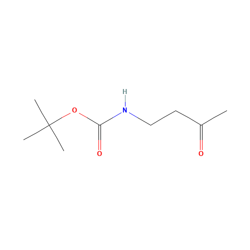 tert-butyl N-(3-oxobutyl)carbamate (CAS: 54614-95-8) - Chemical Structure and Molecular Formula 