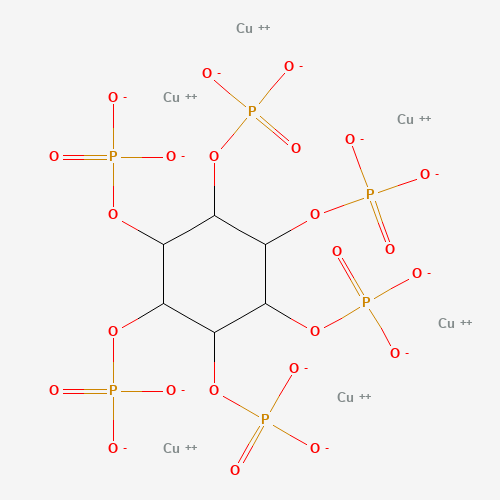 hexacopper;(2,3,4,5,6-pentaphosphonatooxycyclohexyl) phosphate (CAS: 63903-50-4) - Related Chemical Product