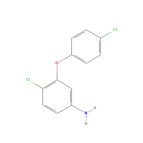 4-chloro-3-(4-chlorophenoxy)aniline (CAS: 57688-21-8) - Related Chemical Product