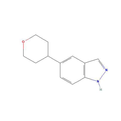 5-(oxan-4-yl)-1H-indazole (CAS: 885272-70-8) - Related Chemical Product