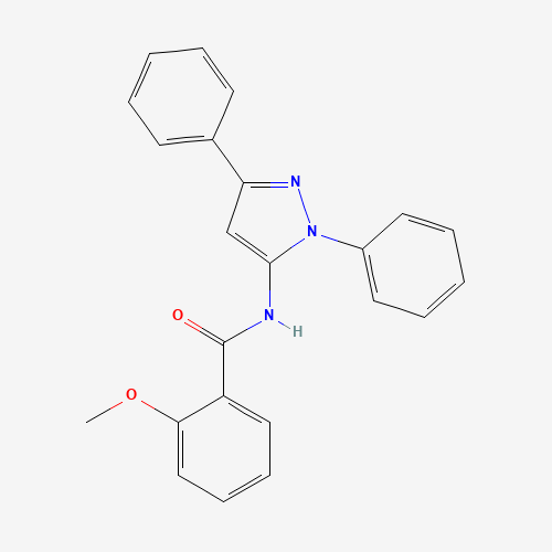N-(2,5-diphenylpyrazol-3-yl)-2-methoxybenzamide (CAS: 79442-81-2) - Related Chemical Product