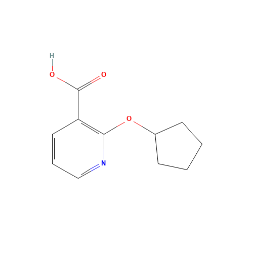 2-cyclopentyloxypyridine-3-carboxylic acid (CAS: 953732-05-3) - Related Chemical Product