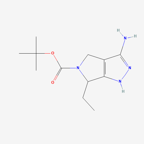 tert-butyl 3-amino-6-ethyl-4,6-dihydro-1H-pyrrolo[3,4-c]pyrazole-5-carboxylate (CAS: 1196153-31-7) - Related Chemical Product