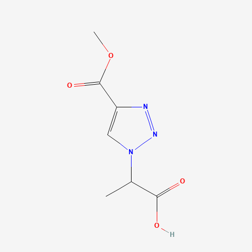 2-(4-methoxycarbonyltriazol-1-yl)propanoic acid (CAS: 467235-15-0) - Related Chemical Product