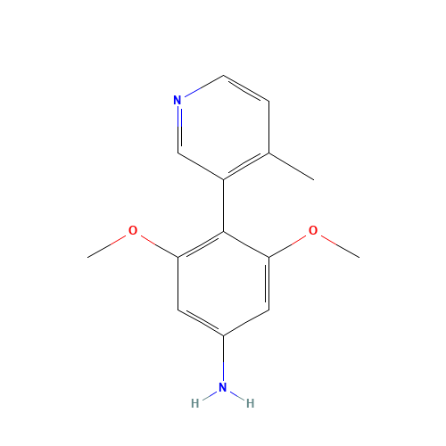 3,5-dimethoxy-4-(4-methylpyridin-3-yl)aniline (CAS: 1357094-56-4) - Related Chemical Product