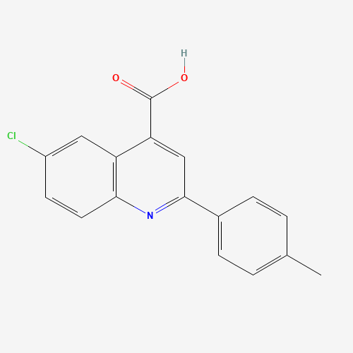 6-chloro-2-(4-methylphenyl)quinoline-4-carboxylic acid (CAS: 103914-61-0) - Related Chemical Product