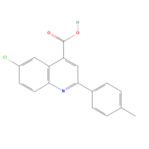 6-chloro-2-(4-methylphenyl)quinoline-4-carboxylic acid (CAS: 103914-61-0) - Related Chemical Product