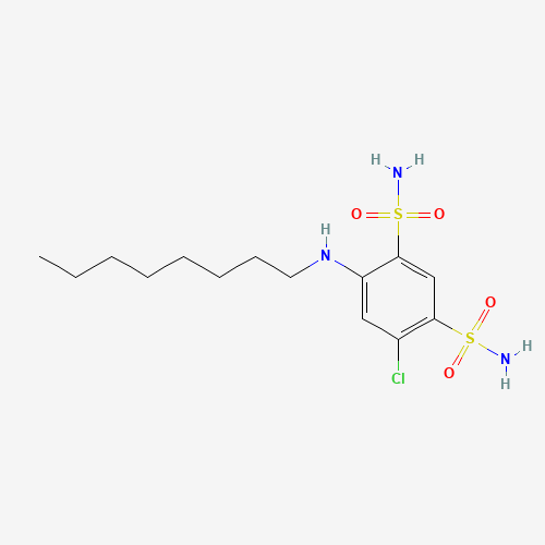4-chloro-6-(octylamino)benzene-1,3-disulfonamide (CAS: 14711-22-9) - Related Chemical Product