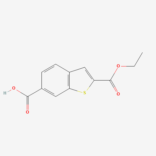 2-ethoxycarbonyl-1-benzothiophene-6-carboxylic acid (CAS: 850074-43-0) - Related Chemical Product