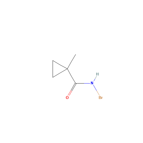 N-bromo-1-methylcyclopropane-1-carboxamide (CAS: 119111-67-0) - Related Chemical Product