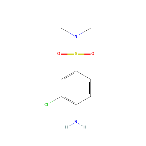 4-amino-3-chloro-N,N-dimethylbenzenesulfonamide (CAS: 19021-35-3) - Related Chemical Product