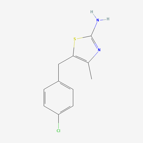 5-[(4-chlorophenyl)methyl]-4-methyl-1,3-thiazol-2-amine (CAS: 1149333-36-7) - Related Chemical Product