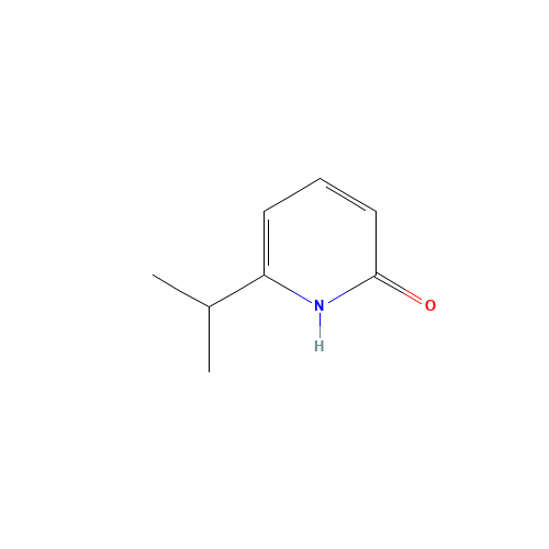 6-propan-2-yl-1H-pyridin-2-one (CAS: 62969-85-1) - Chemical Structure and Molecular Formula 