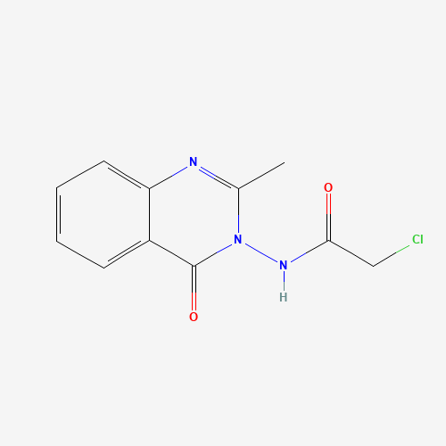 2-chloro-N-(2-methyl-4-oxoquinazolin-3-yl)acetamide (CAS: 6761-07-5) - Related Chemical Product