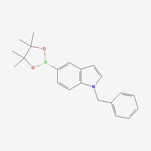 1-benzyl-5-(4,4,5,5-tetramethyl-1,3,2-dioxaborolan-2-yl)indole (CAS: 1206163-56-5) - Related Chemical Product