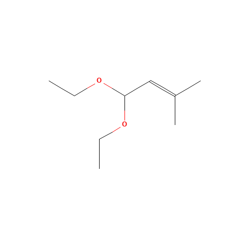 1,1-diethoxy-3-methylbut-2-ene (CAS: 1740-74-5) - Related Chemical Product